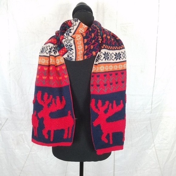 Colorful printed scarf - Picture 2 of 6